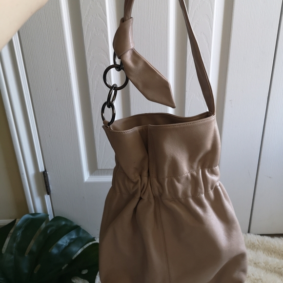 FURLA soft leather bucket bag - Picture 8 of 9